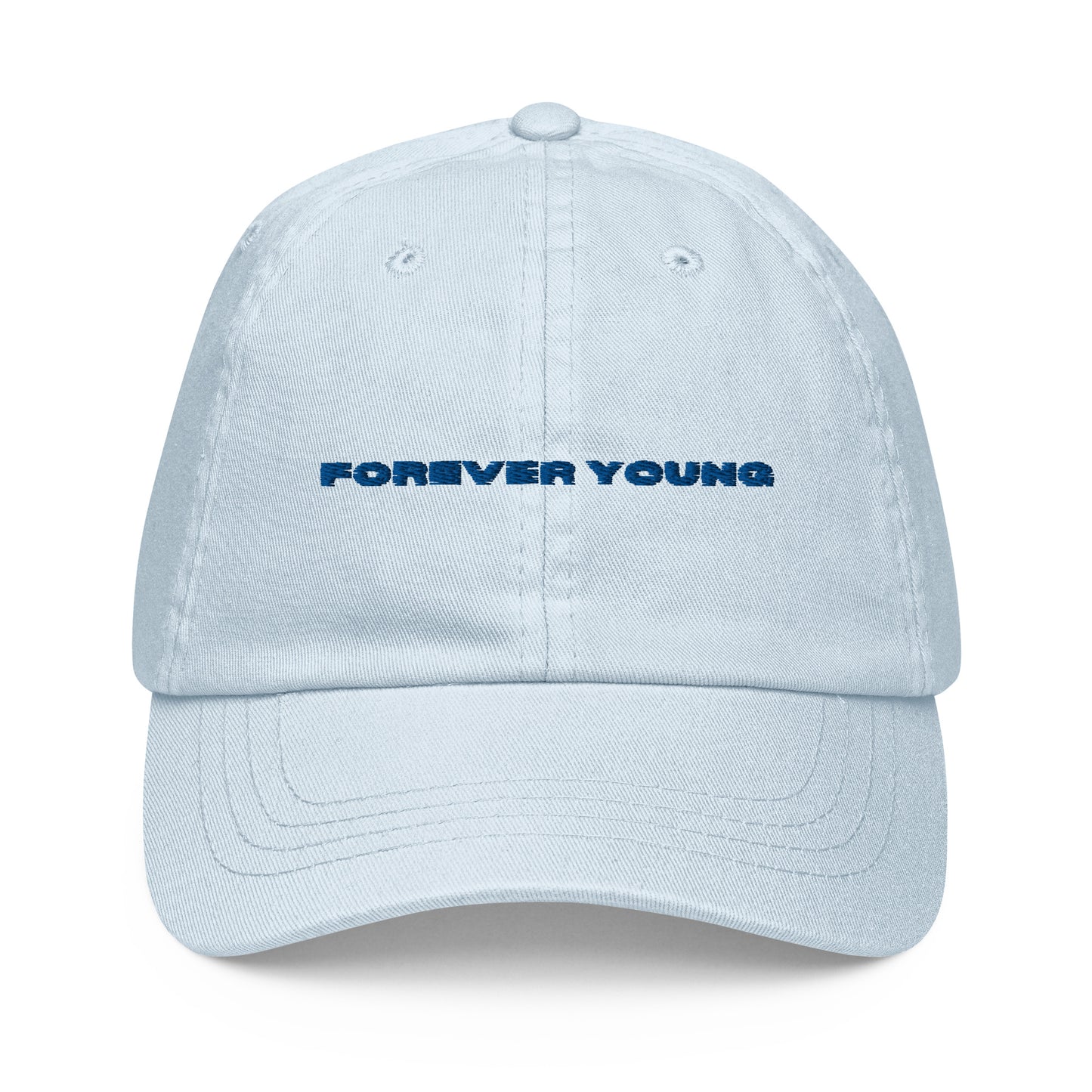 "Forever Young" Spring Pastel Baseball Hat